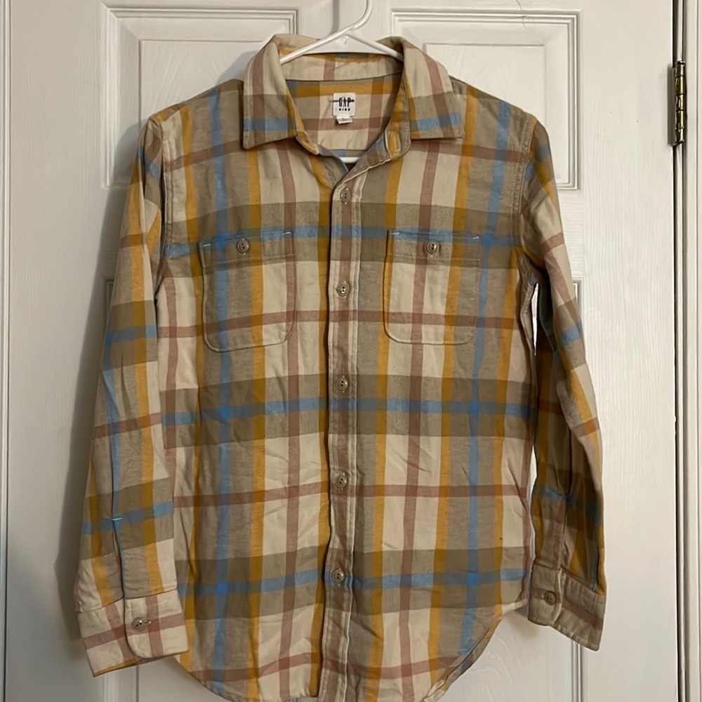 Gap plaid shirt in sz XL - Picture 1 of 3